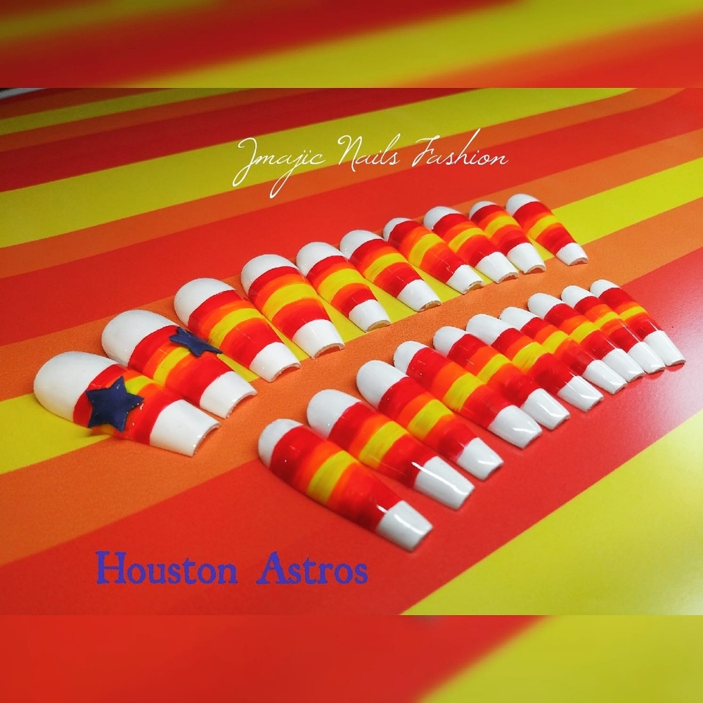Press Nails Houston Astros Inspired Classic